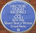 Image for Hector Hugo Munro - Mortimer Street, London, UK