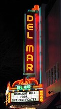 Image for Del Mar theater neon - Santa Cruz, California