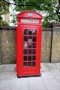 Image for Red Telephone Box - St Peter's Way, London, UK