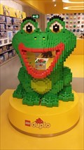 Image for Duplo frog, Lego Store - Messestadt Riem, München, Bavaria, Germany