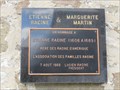Image for Plaque d'Étienne Racine et Marguerite Martin - Sainte-Anne-de-Beaupré, Québec