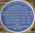 Image for Charles Ricketts / Charles Shannon / Glyn Philpot / Vivian Forbes / James Pryde / F Cayley Robinson - Lansdowne Road, London, UK