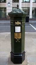 Image for [REPLICA] Victorian Post Box - St Martin's Le Grand, London, UK
