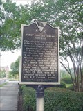 Image for First Presbyterian Church and Church Leaders Historical Marker
