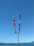 Image for April Point Lodge flagpole