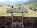 Image for Organ Mountains orientation table, New Mexico