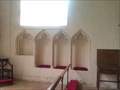 Image for Piscina and Sedilia, St Mary - Old Newton, Suffolk
