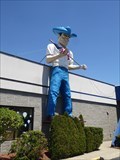Image for Cowboy Muffler Man: Big Bob - Sunday Strip - Norwich, CT