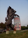 Image for 30 foot tall dancing hog - Fayetteville, AR