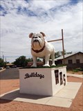Image for Bulldog Statue in Dog Park, Winslow, AZ