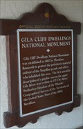 Image for Gila Cliffs Dwellings Nat'l Monument - Lordsburg NM