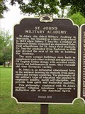 Image for St. John's Military Academy Historical Marker