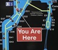 Image for Miami International Airport "You are Here" Map (Skytrain Station 3 WEST [Concourse D]) - Miami, FL