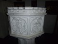 Image for Holy Trinity Church - Medieval Font - Caister on Sea - Norfolk, Great Britain.