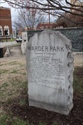 Image for Luther Fairfax Warder -- Warder Park, Jeffersonville IN USA