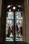Image for Memorial Window to A.G.Berry and Mary his wife, St.Leonard's Church, Monyash, Derbyshire.