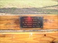 Image for Gale E. Hoel Dedicated Bench, Tuscola, Illinois.