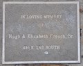 Image for Hugh & Elizabeth Crouch, Sr. Memorial Bench ~ Green River, Wyoming