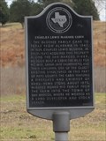 Image for El Camino Real -- McGeehee Cabin Historical Marker, Hays Co. TX