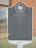 Image for Rosser Depot of the Texas Midland Railroad