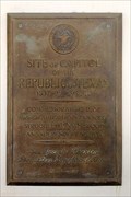 Image for Site of Capitol of the Republic of Texas - Houston, TX