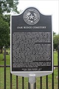 Image for Oak Ridge Cemetery
