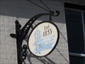 Image for Established 1855 Sign - Castle Street, Christchurch, Hampshire, UK