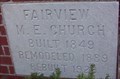 Image for 1929 - Fairview Chapel United Methodist Church - Grindstone, Pennsylvania