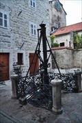 Image for Beautifuly decorated water pump in Kotor, Montenegro
