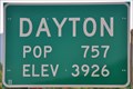 Image for Dayton, Wyoming ~ Population 757