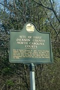 Image for Site of First Jackson County North Carolina Courts