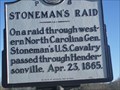Image for Stoneman's Raid, Hendersonville, NC