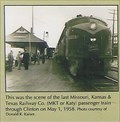 Image for LAST - Train out of Clinton, MO
