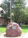 Image for City Hall Memorial Rock - Mill Valley, CA