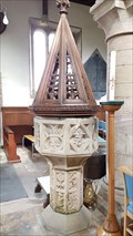 Image for Baptism Font - St Mary & St Peter - Harlaxton, Lincolnshire