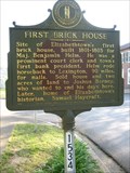 Image for Elizabethtown's First Brick House