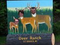 Image for Deer Family Cutout - St. Ignace, Michigan