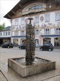 Image for Brunnen am Ludwig-Thoma Geburtshaus, Oberammergau, Lk Garmisch-Partenkirchen