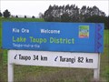 Image for Welcome to Lake Taupo District.  North Island. New Zealand.