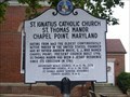 Image for Oldest - St. Ignatius Catholic Church St. Thomas Manor Chapel Point - Port Tobacco MDMaryland