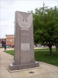 Image for Clinton, Illinois, Town Square War Memorial.