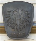 Image for Wappen am Bezirksgericht in Reutte, Tirol, Austria