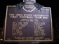 Image for Site of First Ohio State Home Football Game / The Ohio State University Football Team 1890 :   Marker #92-25