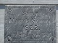 Image for St. Mary's High School - 1922 - Westphalia, TX