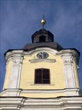 Image for Clock on Church of Providence of God - Senov, Czech Republic