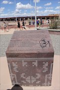 Image for Arizona National Society of Professional Engineers historic marker -- nr Teec Nos Pos AZ