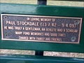 Image for Paul Stockdale, bench - Mosman, NSW, Australia