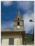 Image for L'horloge du clocher de l'église Saint Laurent - Lauzet-Ubaye, Paca, France