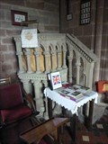 Image for Stone Pulpit, St Michael & All Angels, Little Witley, Worcestershire, England