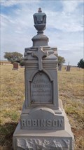 Image for Wilbert Robinson - Plymouth Cemetery, Major County, OK